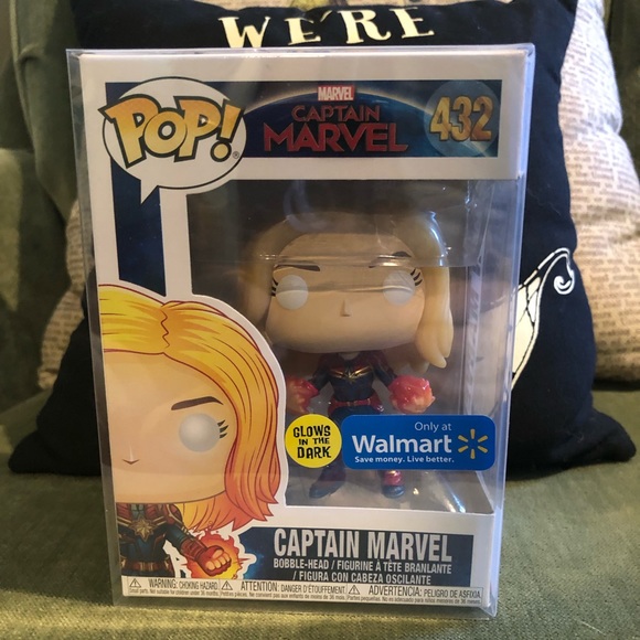 captain marvel funko pop walmart